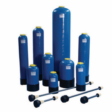 Structural, Wound Polyglass Ion Exchange Resin Vessel / Tower