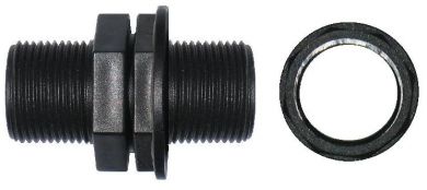 Flanged Tank Fitting to Male Thread