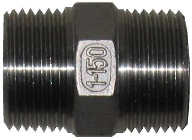 316 Stainless Equal Hex Nipple