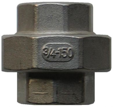316 Stainless Flat Faced Union FF