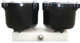 Oilybits 'Dual' Fuel Polishing Pots, 3 Micron Particle, plus Water Removal
