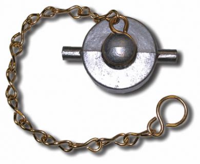 Aluminium Fill Point Cap with Chain