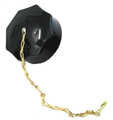 Polypropylene Fill Point Cap with Chain