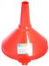 Orange, Plastic Funnel, 200 mm
