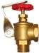 Angle Flow Valve (Lockable), Brass