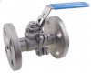 Ball Valve, Lever Handle, 316 Stainless Steel, 2-Pc ANSI 150 Flanged