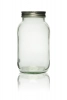 Clear Glass Mason Jars, 1000ml