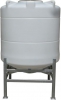 Conical / Cone Bottom, Food Grade LDPE Tank, 1000 Litre With Stand 