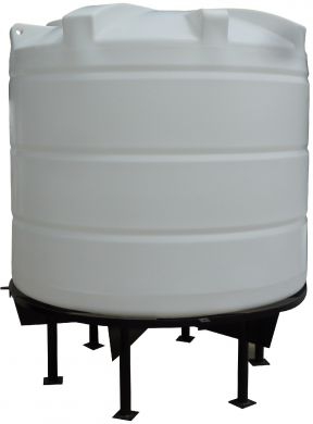 Conical / Cone Bottom, Food Grade LDPE Tank, 5200 Litre With Stand 