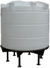 Conical / Cone Bottom, Food Grade LDPE Tank, 6200 Litre With Stand 