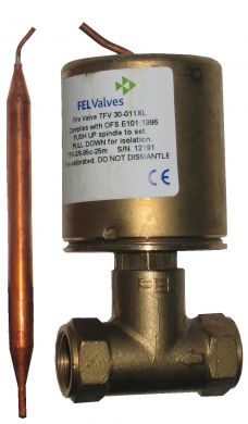 Fuelstop (FEL) Thermostatic Capillary Fire Valves