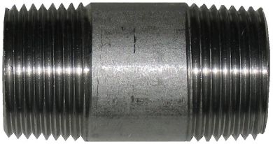 316 Stainless Steel Barrel Nipple, 150LB NPT