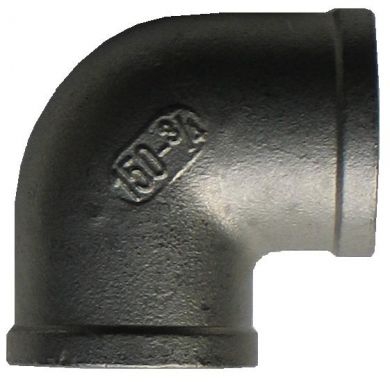 316 Stainless Steel Elbow - 90 Degree FF, 150LB BSPP