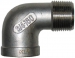 316 Stainless Steel Street Elbow - 90 Degree MF, 150LB BSPT