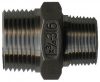 316 Stainless Steel, Reducing Hex Nipple MM, 150LB NPT