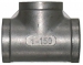 316 Stainless Steel Equal Tee, 150LB BSPP