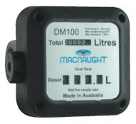 Macnaught DM100 Oval-Gear Flow Meter 3-80lpm