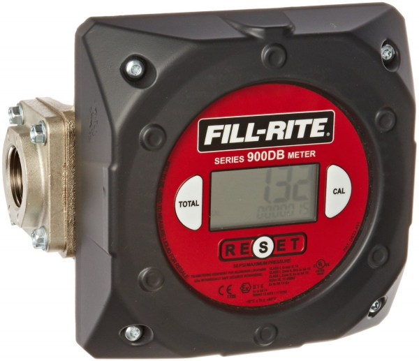 Fill Rite 900 Nutating Disc Digital Flow Meter & Pulser, ATEX Approved