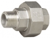 316 Stainless Steel, Cone Seat Union, MF, 150LB BSPT