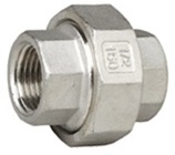 316 Stainless Steel, Cone Seat Union, FF, 150LB NPT