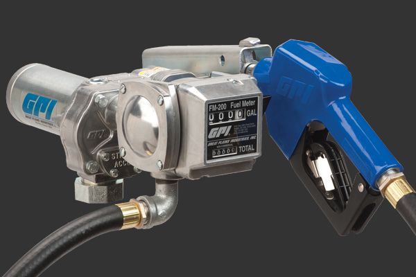 Great Plains Industries / GPI Electric Gear Pumps, with Meter