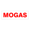 Gammon GTP-2135-21, Mogas Decal, 3M, 5"x6"