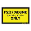 Gammon GTP-2135-FS5, DiEGME FSII Anti-Icing Jet Fuel Additive Only, 3M, 3.5"x6"