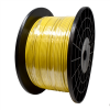 Gammon GTP-2869V, Galvanised Steel Grounding Cable, 1/8"OD, Kink-Resistant Bright Yellow Vinyl