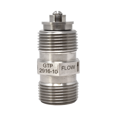 Gammon GTP-2916-10, Air Eliminator Check Valve, Stainless, Viton Seal, 3/4" NPT