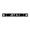 Gammon GTP-3255-A1-N, JET A-1 Pipe Decal (Narrow), 3M