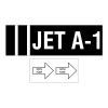 Gammon GTP-3255-A1, JET A-1 Decal Set, 3M