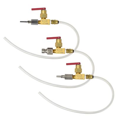 Gammon GTP-423-4, Sampling valve with GTP-1171C actuator for connection to Air NP / Thermal Controls fittings