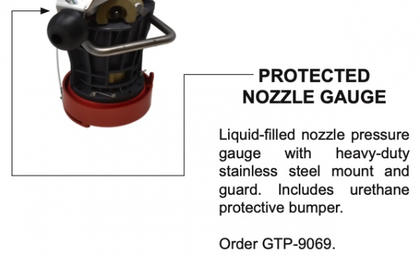 Gammon GTP-9069, F116 & F117 Nozzle, Protected Nozzle Gauge
