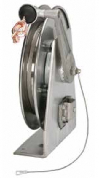 Hannay Static Grounding Reel, Stainless Steel