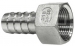 316 Stainless Steel Female Hose Tail, 150LB BSP