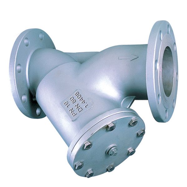 Y-Strainer, 316 Stainless Steel, ASME B16.5 ANSI 150 Flanged