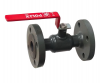 Ball Valve, Lever Handle, A105 Carbon Steel, BS EN 1092-1 PN16 Flanged