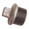 Malleable / Black Iron, EN10226 Pt.2, Blanking Plug, Hollow, Square Head, Fig.291