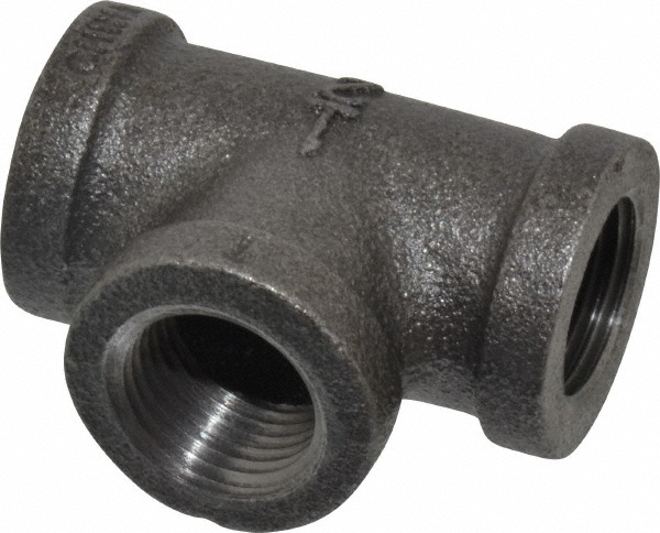 Malleable / Black Iron, EN10226 Pt.2, Tee, Equal, Fig.130