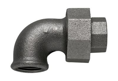 Malleable / Black Iron, EN10226 Pt.1, Union Elbow FF, Fig.96