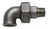 Malleable / Black Iron, EN10226 Pt.2, Union Elbow MF, Fig.98