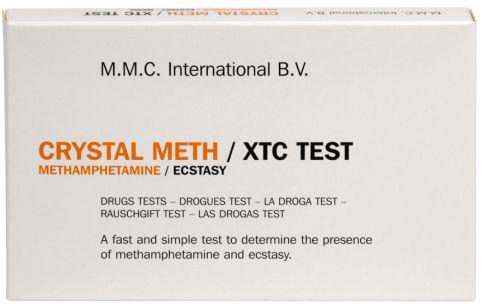 MMC Test Kits (Pack of 10) Crystal Meth (Methamphetamine) / XTC (Ecstacy) / MDMA