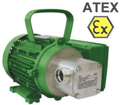 Zuwa Zumpe, Flexible Impeller Pumps, Motor Driven (Aluminium), ATEX Approved 