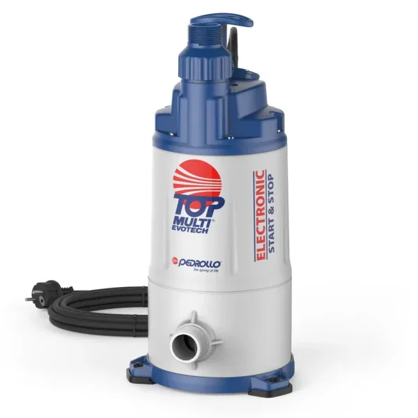 Pedrollo Top Multi Evotech Multi-stage Automatic Submersible Pump for Clear Water