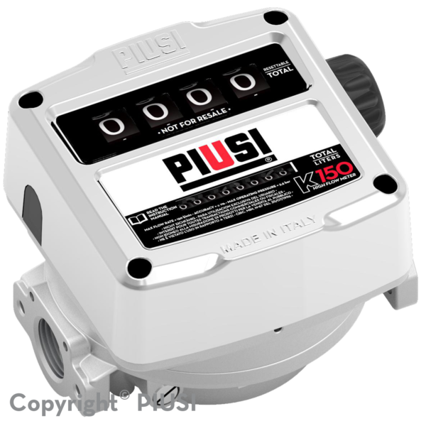 Piusi K150 ATEX Nutating Disc Flow Meter, ATEX Approved