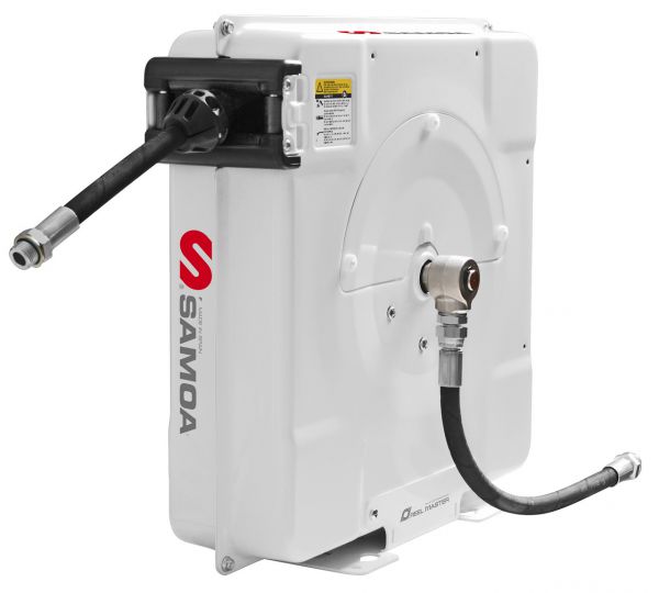 SAMOA RM12CLX Individually Enclosed Slim Hose Reel for Air/Water/Antifreeze - 10m x 3/8"