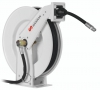 SAMOA RM12 Double Pedestal Double Arm Open Hose Reel for Air/Water/Antifreeze Solutions - 10m x 3/8"