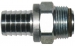 Aluminium Swivel Hose Tail, BSP