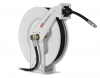 SAMOA RM12 Double Pedestal Double Arm Open Hose Reel for Grease & Hydraulic Fluid - 10m x 1/4"