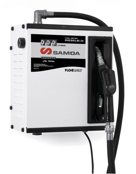 Samoa 230v AC Wall Mounted Metered Diesel Pump Cabinet - Polaris Series